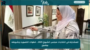 للمشاركة في انتخابات مجلس الشيوخ 2025.. خطوات التصويت وشروطه بوضوح